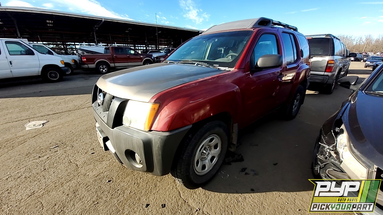 2006 NISSAN XTERRA partes disponibles