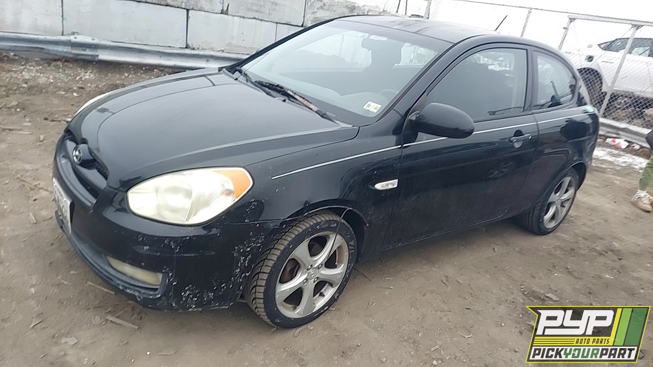 2007 HYUNDAI ACCENT partes disponibles
