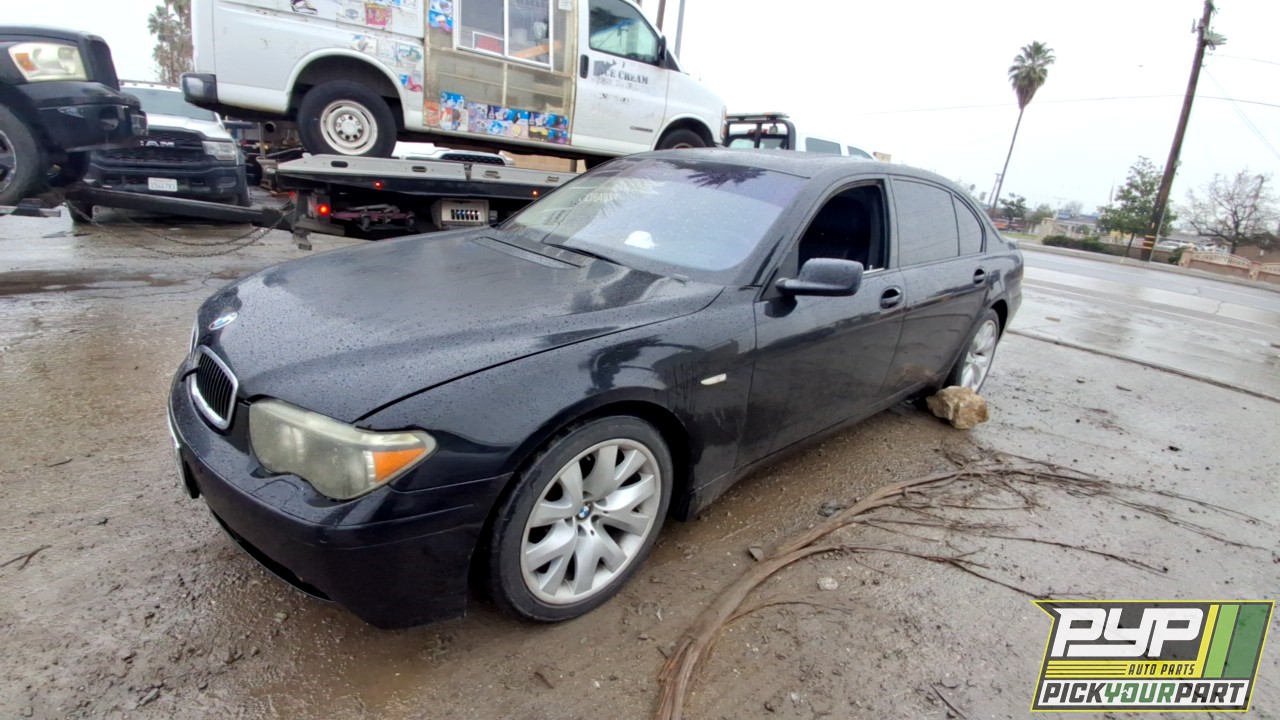 2004 BMW 745LI partes disponibles