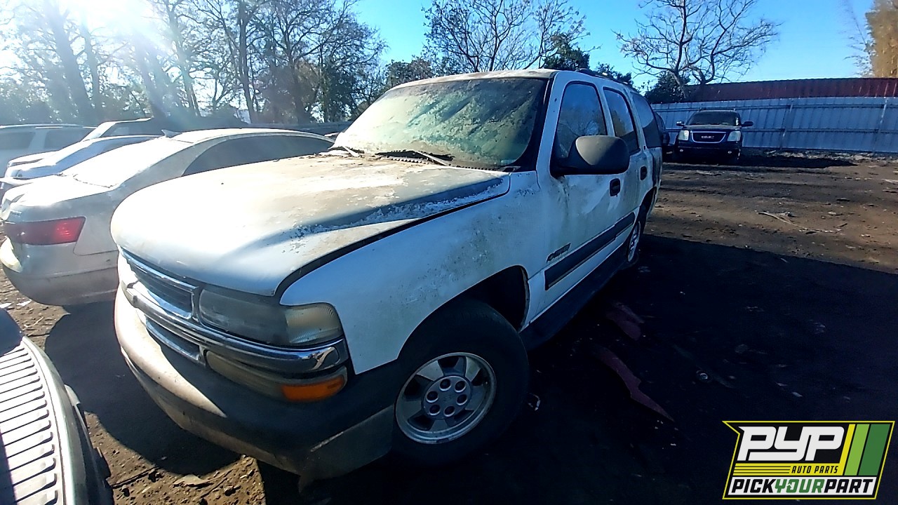 2002 CHEVROLET TAHOE available for parts