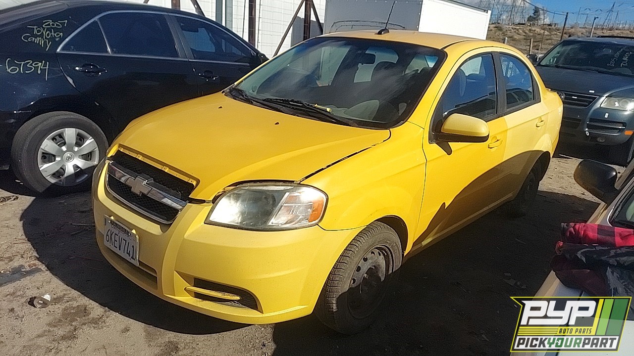 2010 CHEVROLET AVEO available for parts
