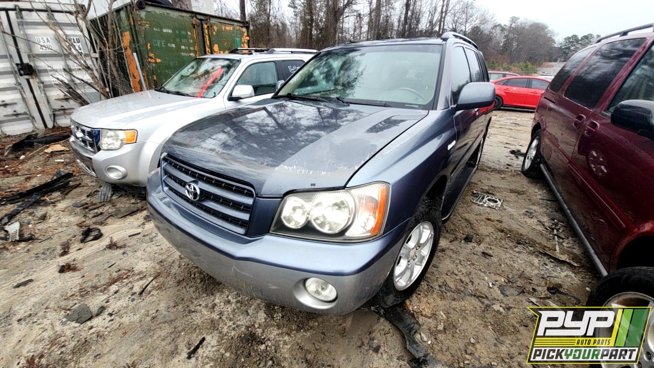2002 TOYOTA HIGHLANDER available for parts