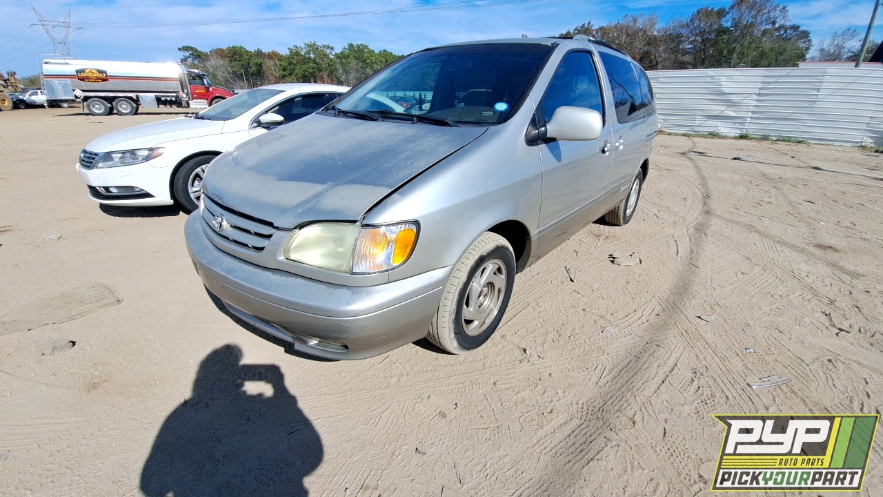 2001 TOYOTA SIENNA partes disponibles
