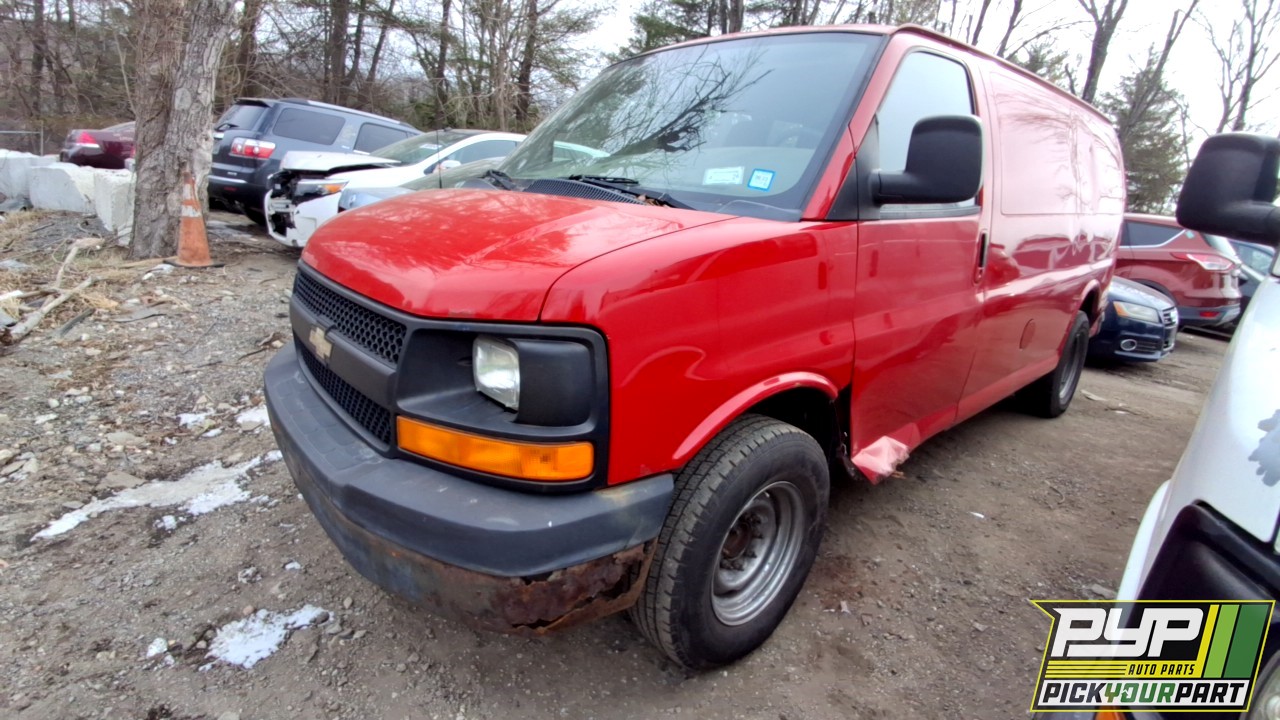 2010 CHEVROLET EXPRESS 2500 partes disponibles