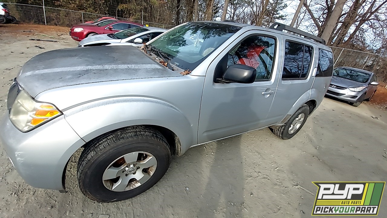 2009 NISSAN PATHFINDER partes disponibles