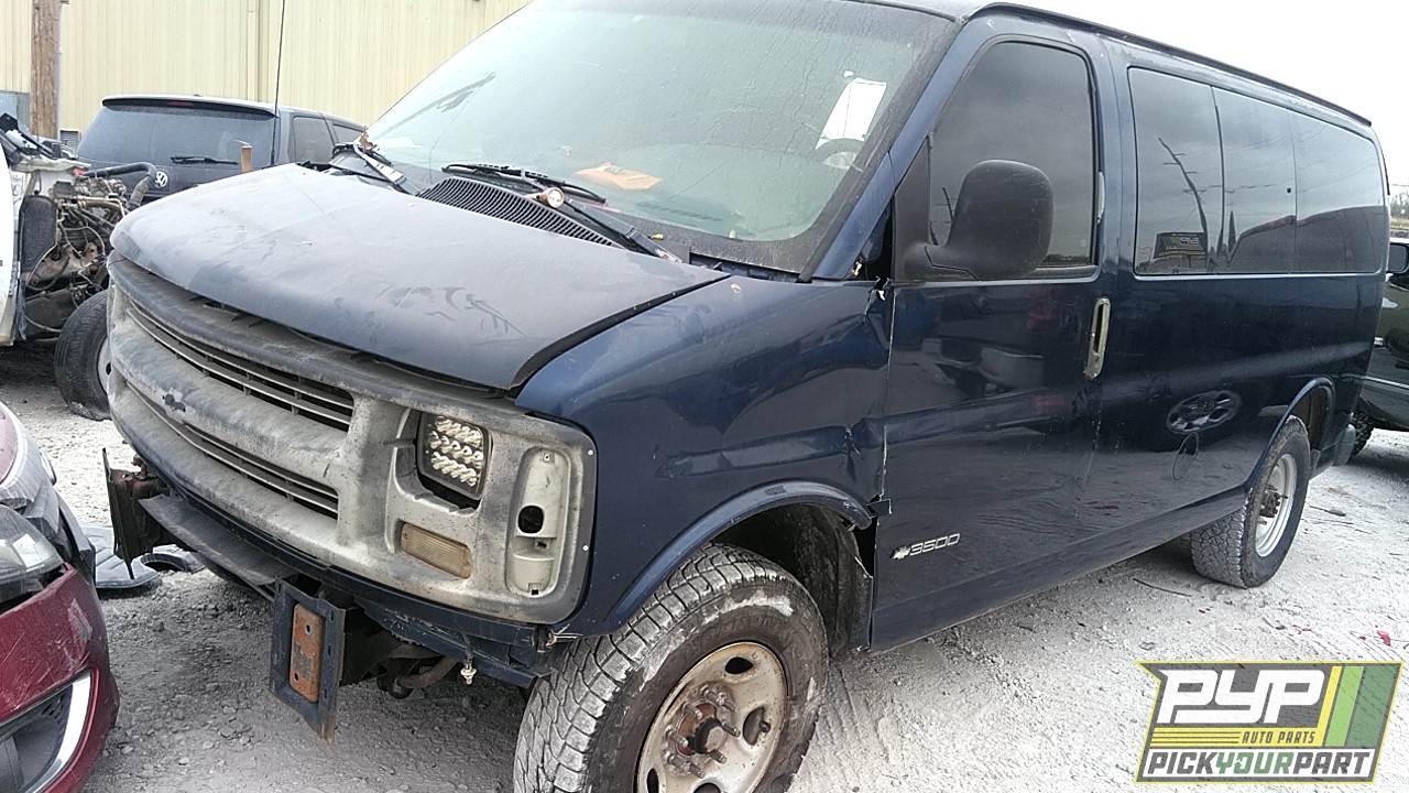 2000 CHEVROLET EXPRESS 3500 available for parts