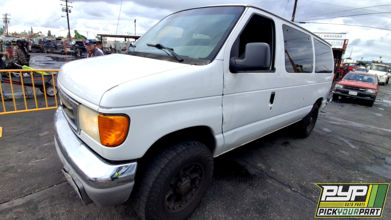 2007 FORD E-150 ECONOLINE partes disponibles