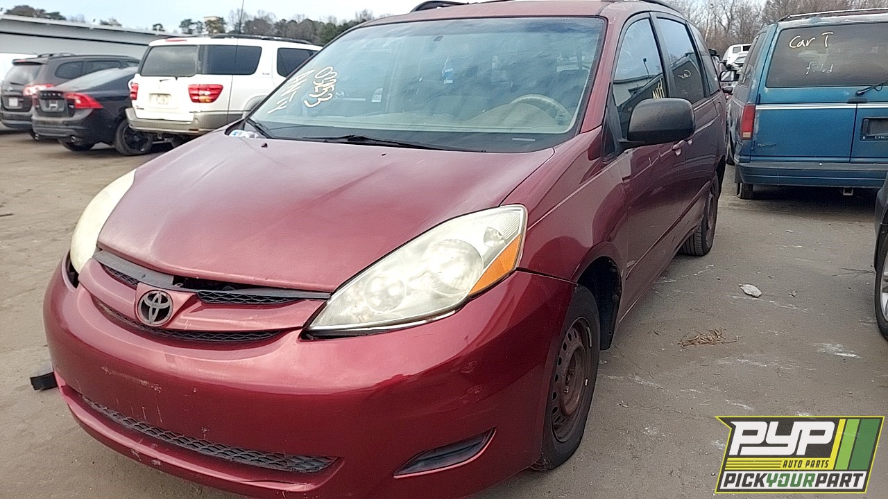 2006 TOYOTA SIENNA partes disponibles