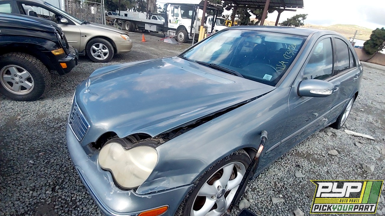 2004 MERCEDES-BENZ C230 available for parts