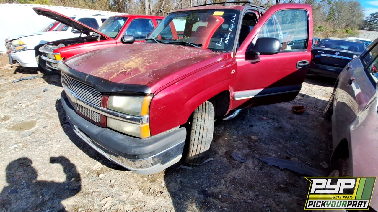 2004 CHEVROLET AVALANCHE 1500 available for parts