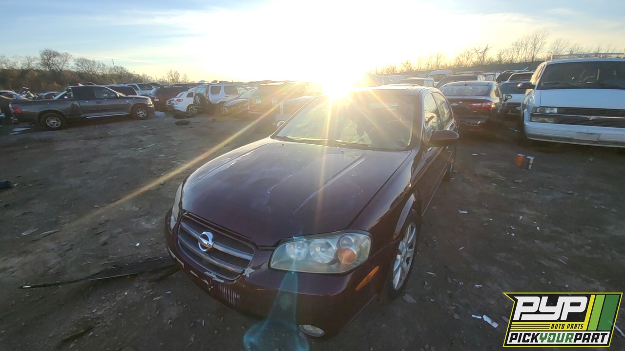 2002 NISSAN MAXIMA partes disponibles
