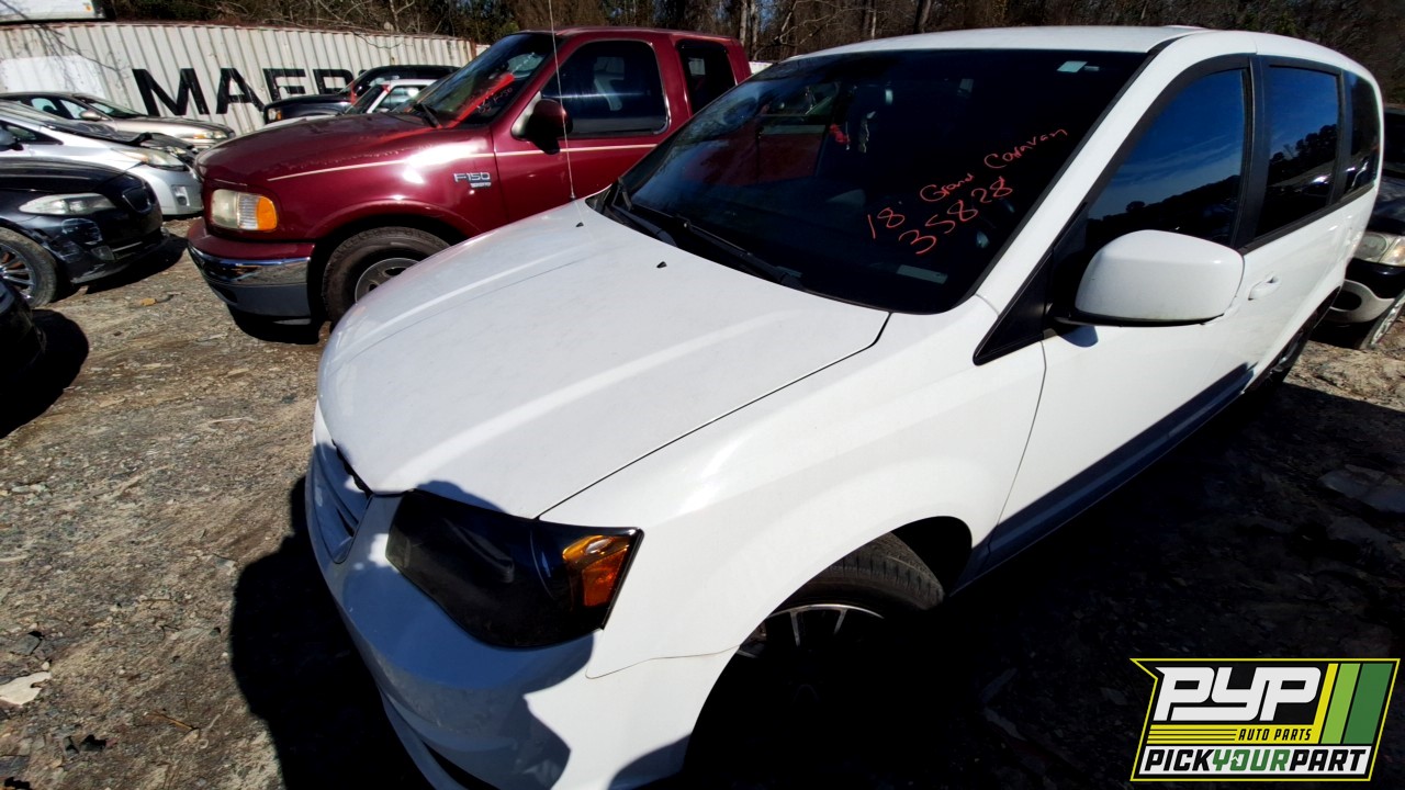 2018 DODGE GRAND CARAVAN available for parts