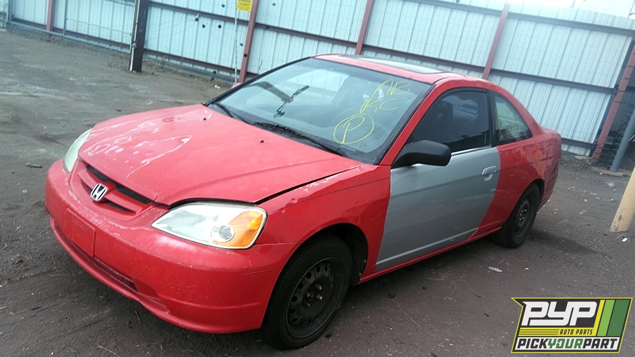 2001 HONDA CIVIC available for parts