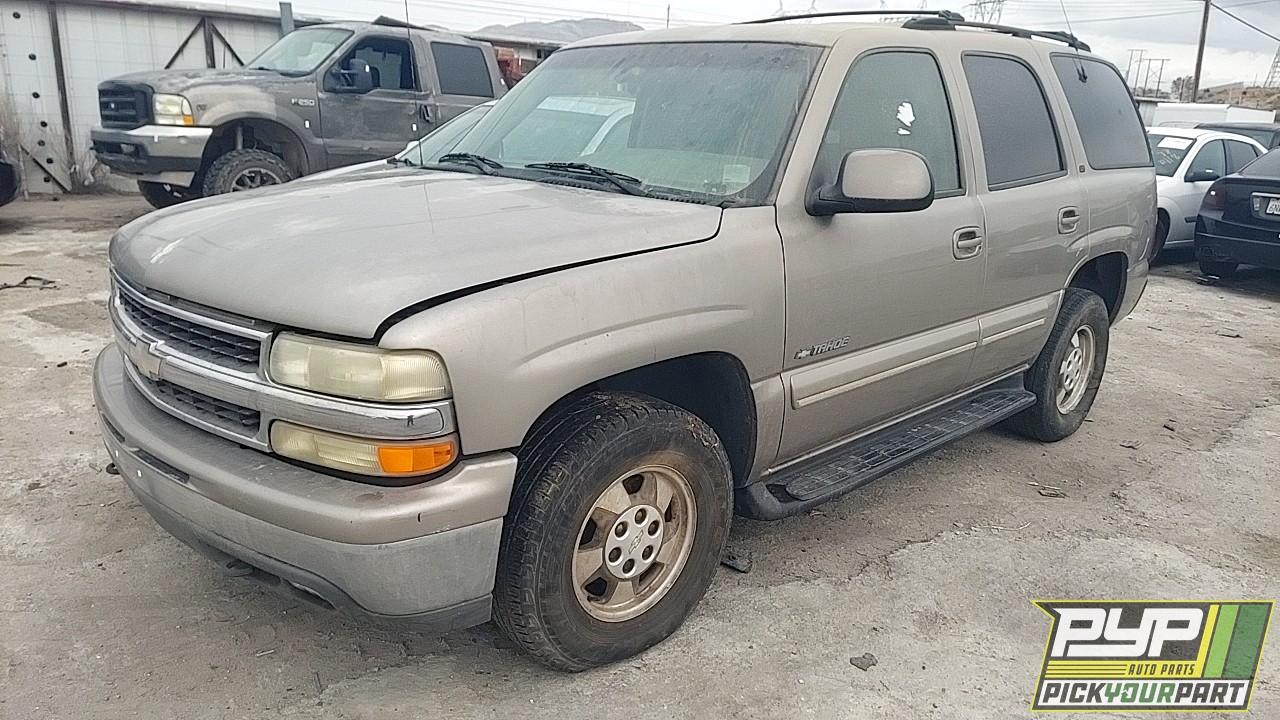 2001 CHEVROLET TAHOE available for parts