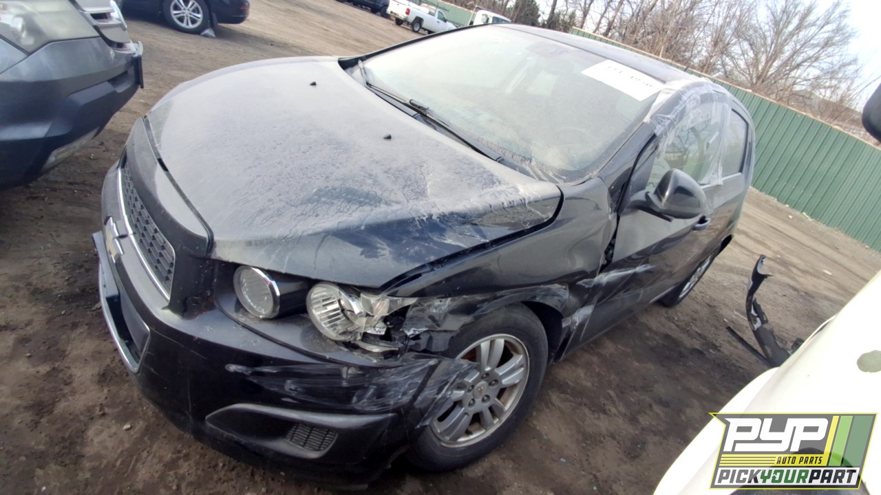 2012 CHEVROLET SONIC available for parts