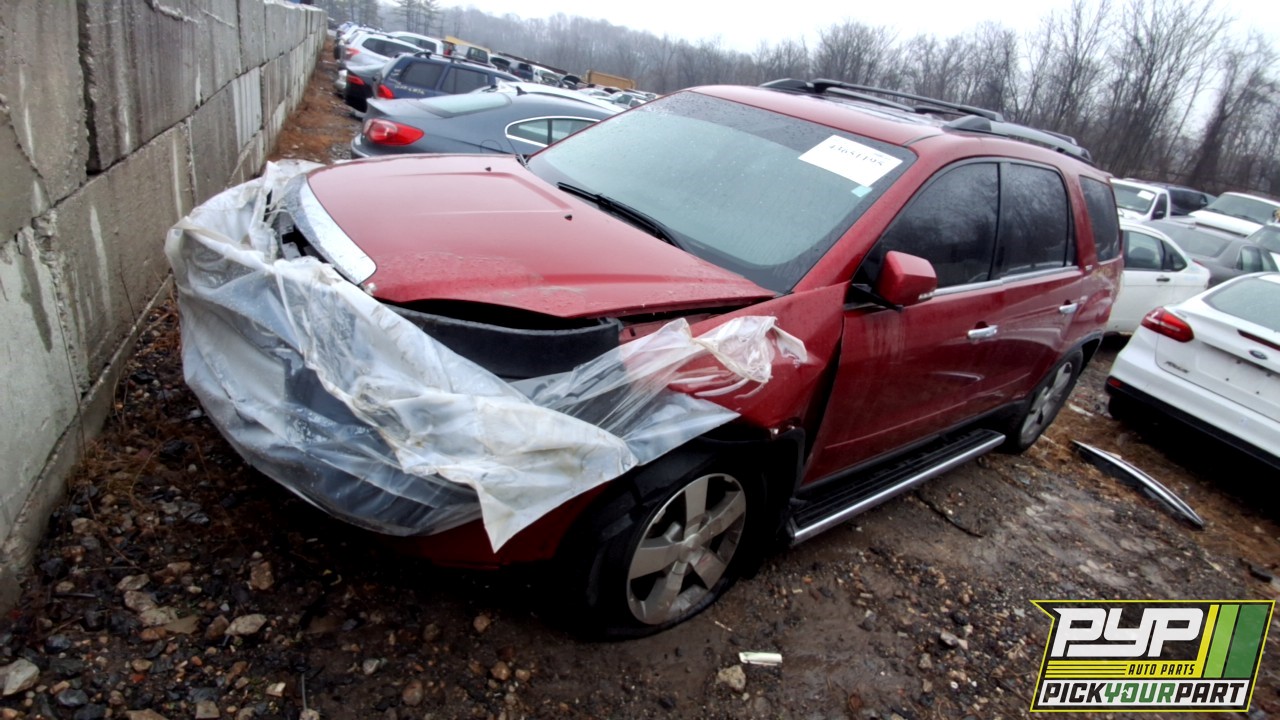 2012 GMC ACADIA partes disponibles