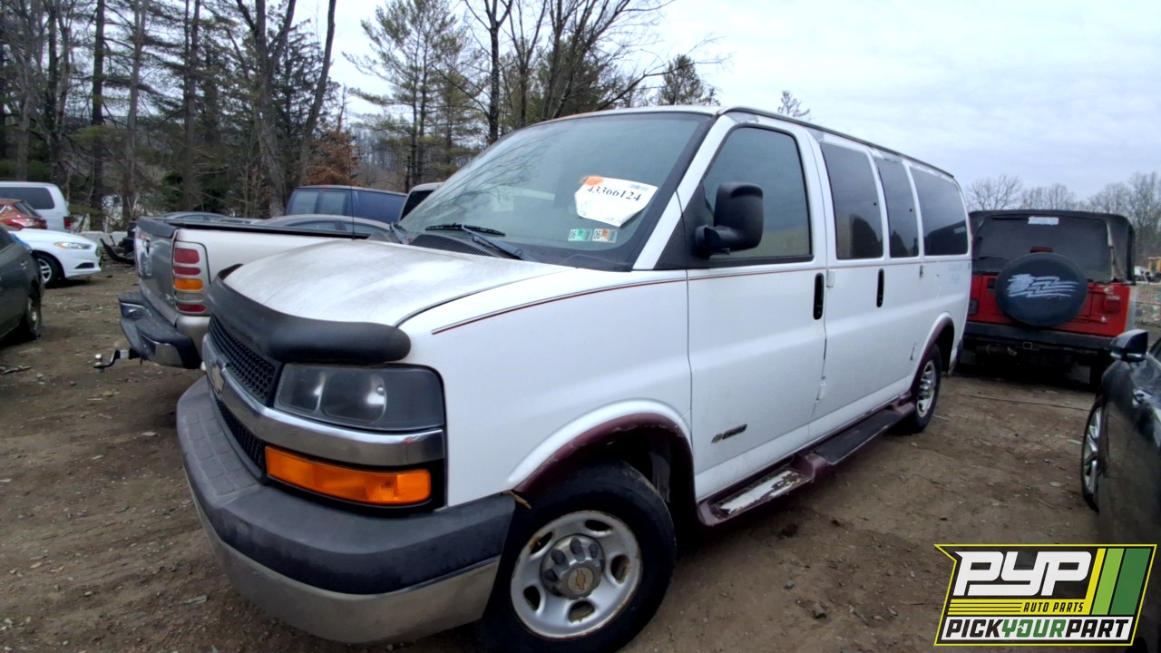 2004 CHEVROLET EXPRESS 2500 available for parts