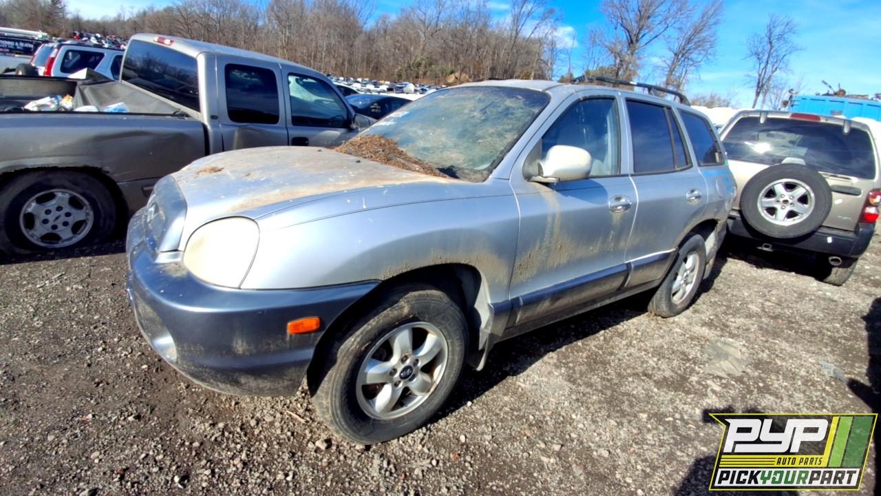 2005 HYUNDAI SANTA FE partes disponibles
