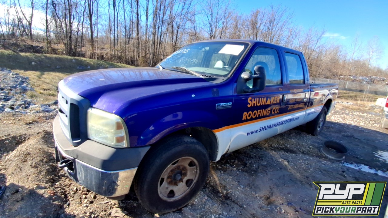 2006 FORD F-250 SUPER DUTY partes disponibles