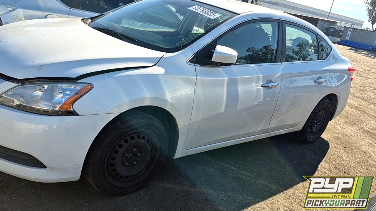 2014 NISSAN SENTRA partes disponibles
