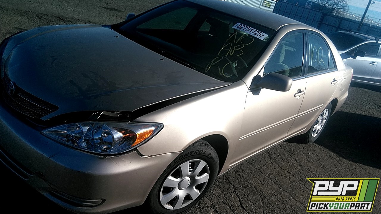 2002 TOYOTA CAMRY available for parts
