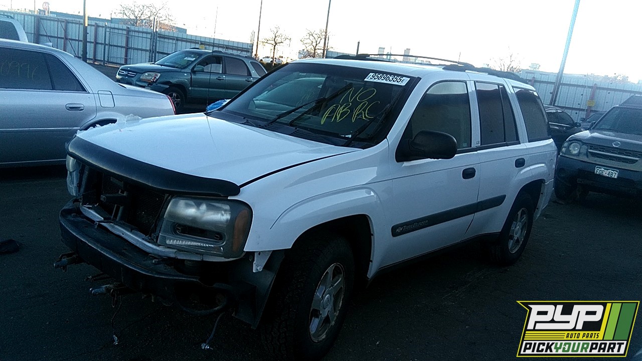 2004 CHEVROLET TRAILBLAZER partes disponibles