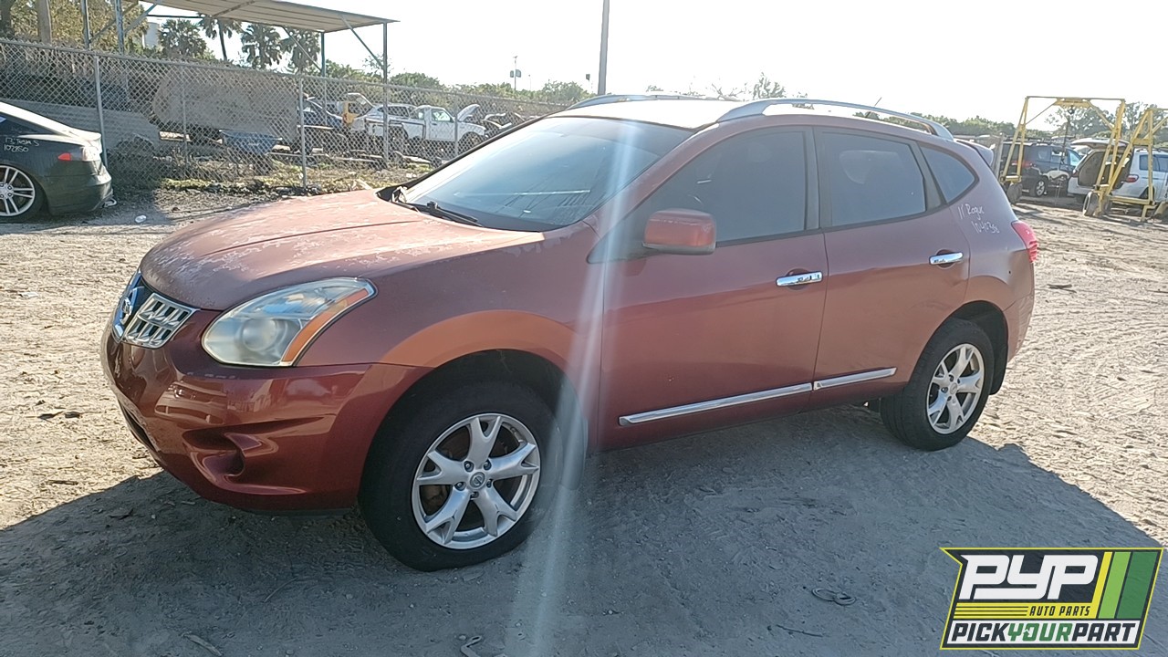 2011 NISSAN ROGUE partes disponibles