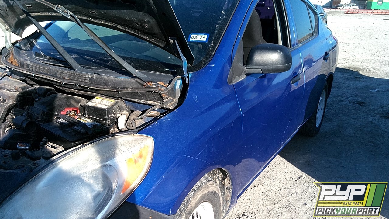 2014 NISSAN VERSA partes disponibles