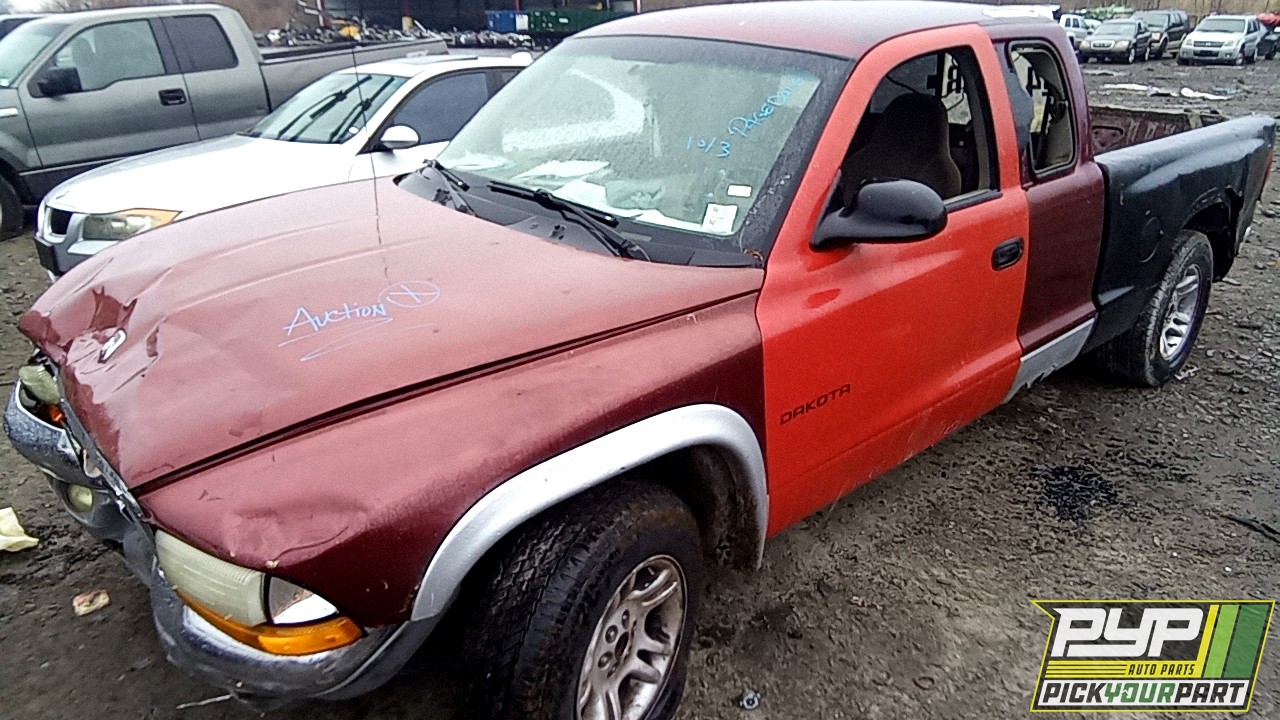 2001 DODGE DAKOTA partes disponibles
