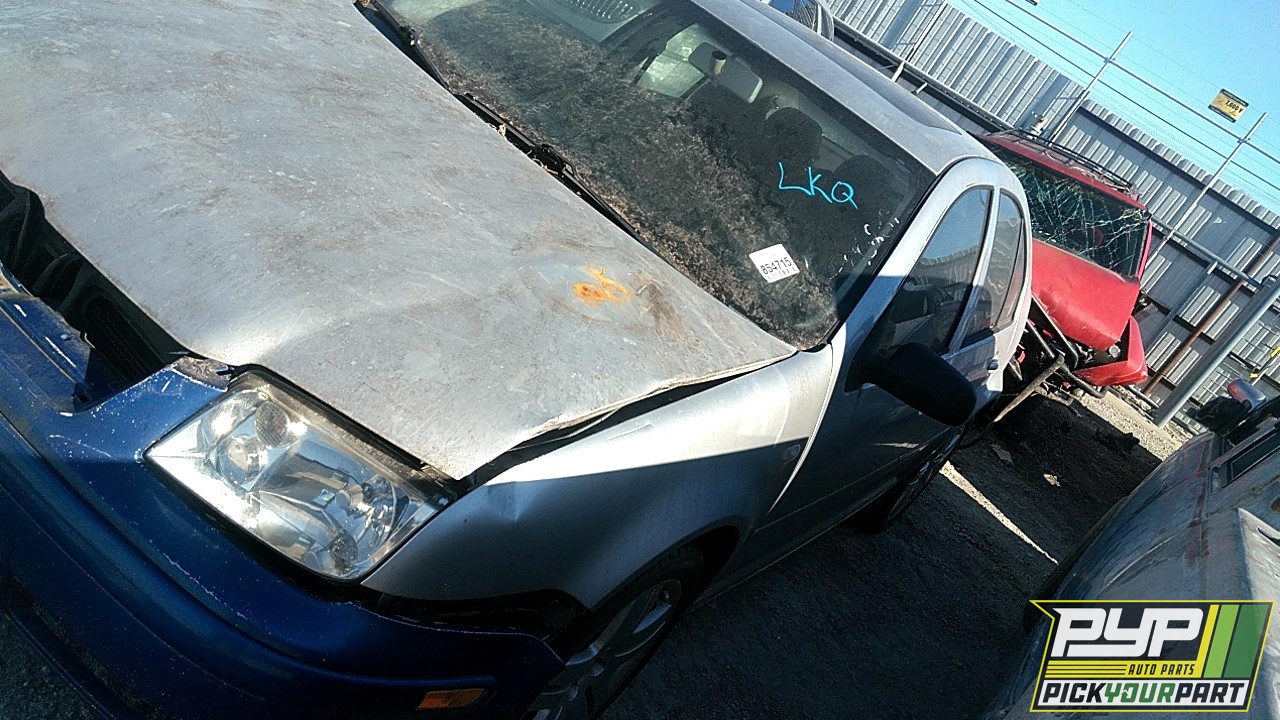 2002 VOLKSWAGEN JETTA partes disponibles