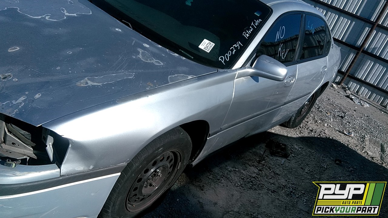 2003 CHEVROLET IMPALA partes disponibles