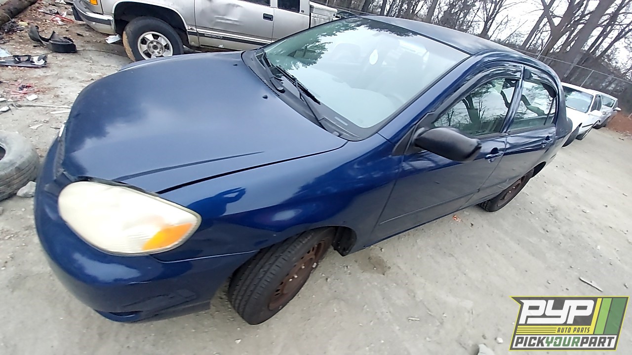 2008 TOYOTA COROLLA available for parts