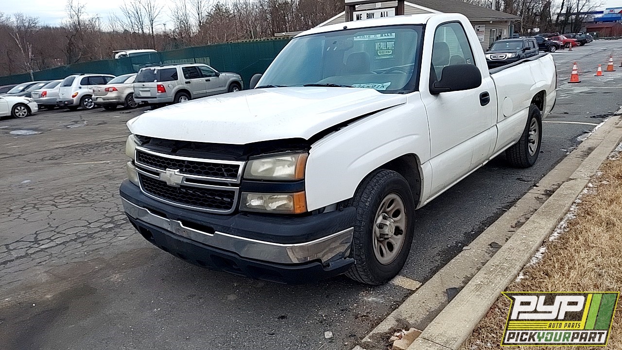 2006 CHEVROLET SILVERADO 1500 partes disponibles