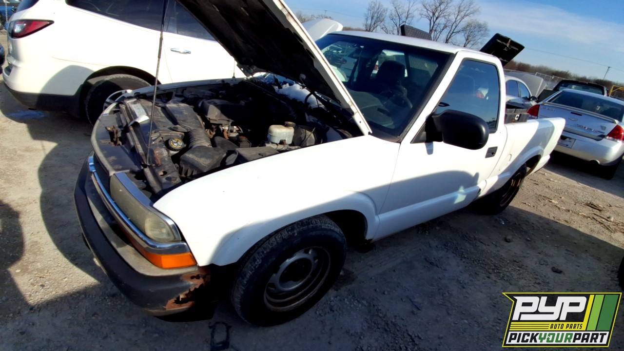 2003 CHEVROLET S10 partes disponibles