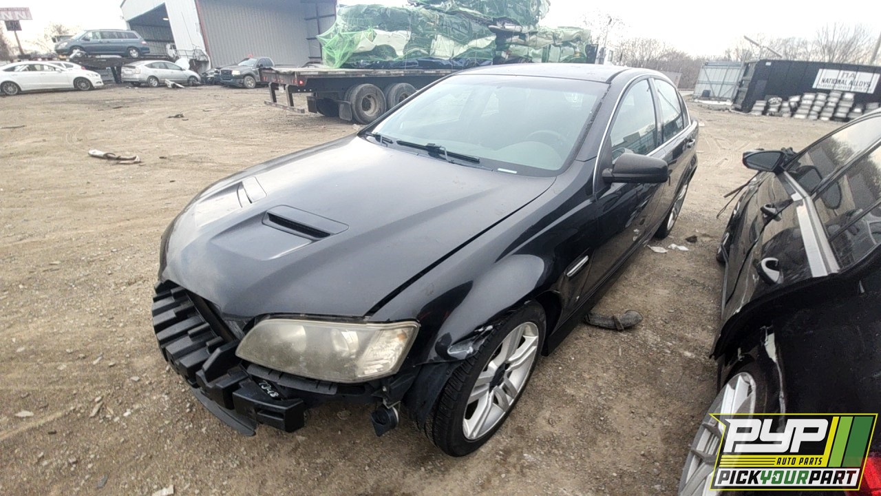 2009 PONTIAC G8 available for parts