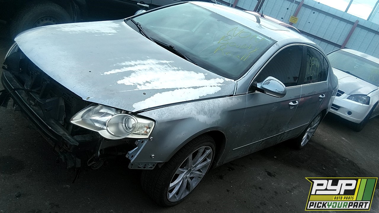 2007 VOLKSWAGEN PASSAT partes disponibles