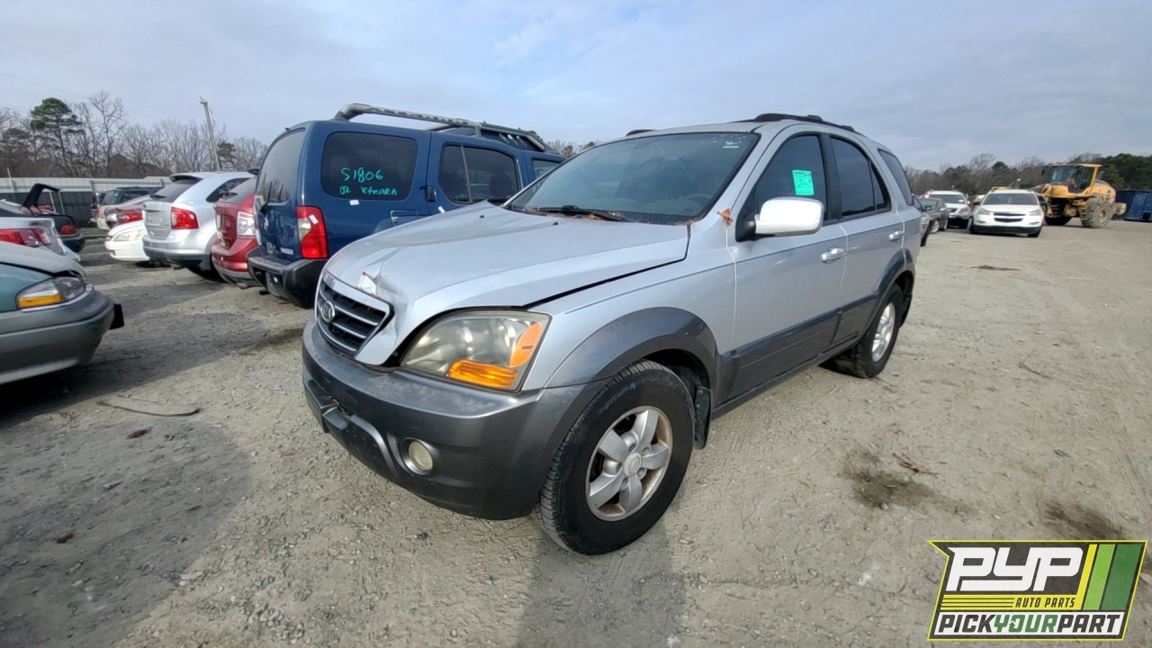 2007 KIA SORENTO partes disponibles