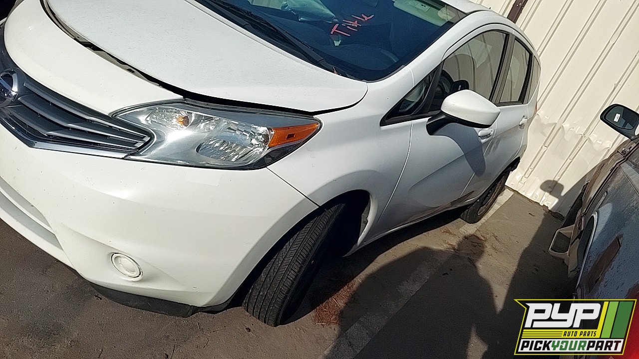 2016 NISSAN VERSA NOTE partes disponibles