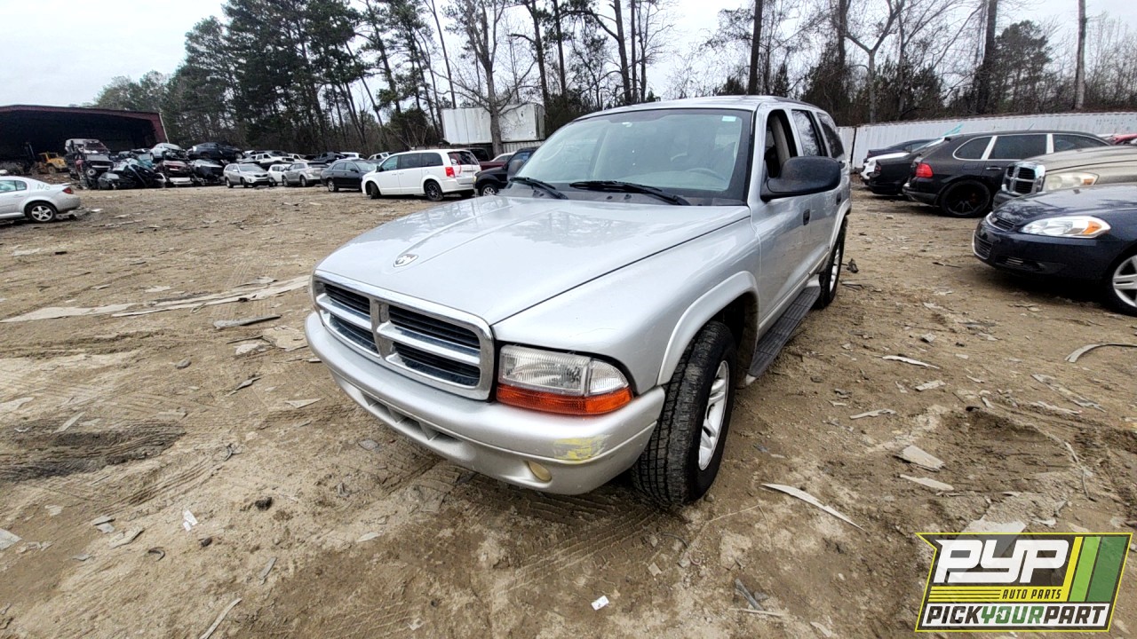 2002 DODGE DURANGO partes disponibles