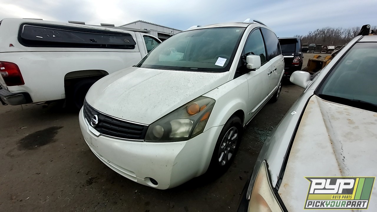 2007 NISSAN QUEST partes disponibles