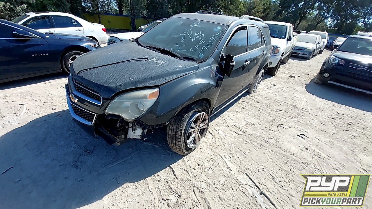 2012 CHEVROLET EQUINOX partes disponibles