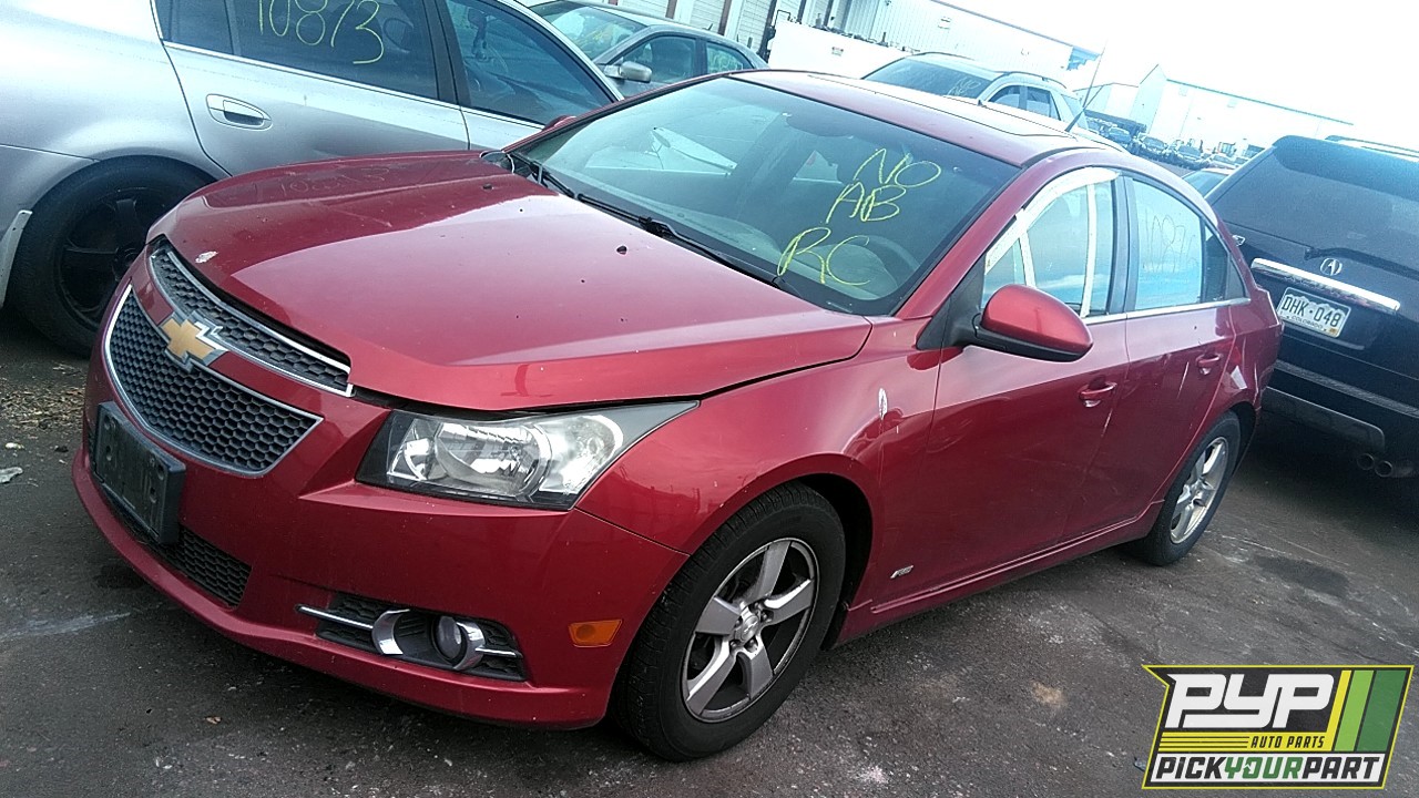 2012 CHEVROLET CRUZE partes disponibles