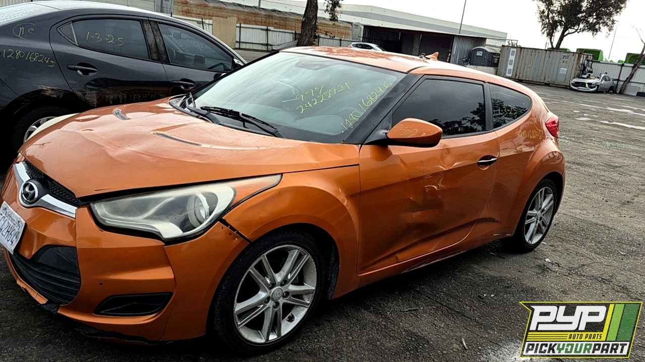 2012 HYUNDAI VELOSTER partes disponibles