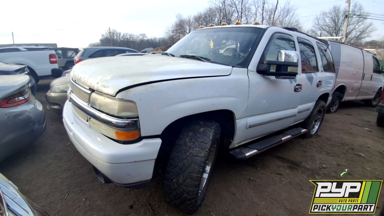 2001 CHEVROLET TAHOE available for parts