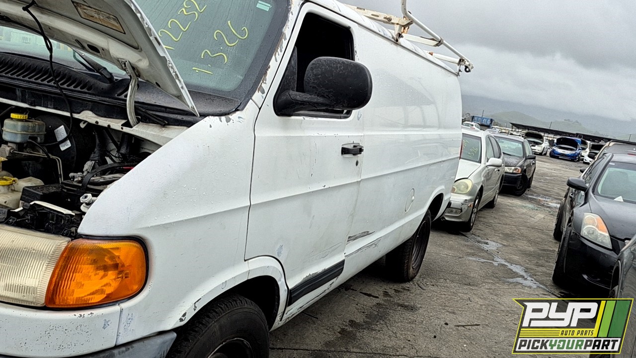 2000 DODGE RAM 3500 VAN available for parts