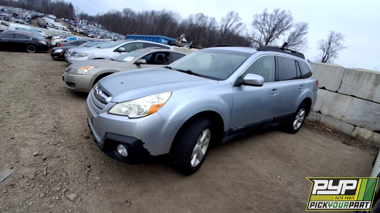 2014 SUBARU OUTBACK partes disponibles