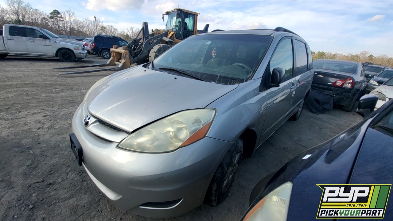 2006 TOYOTA SIENNA partes disponibles