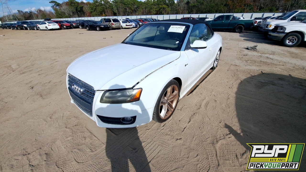 2011 AUDI A5 partes disponibles