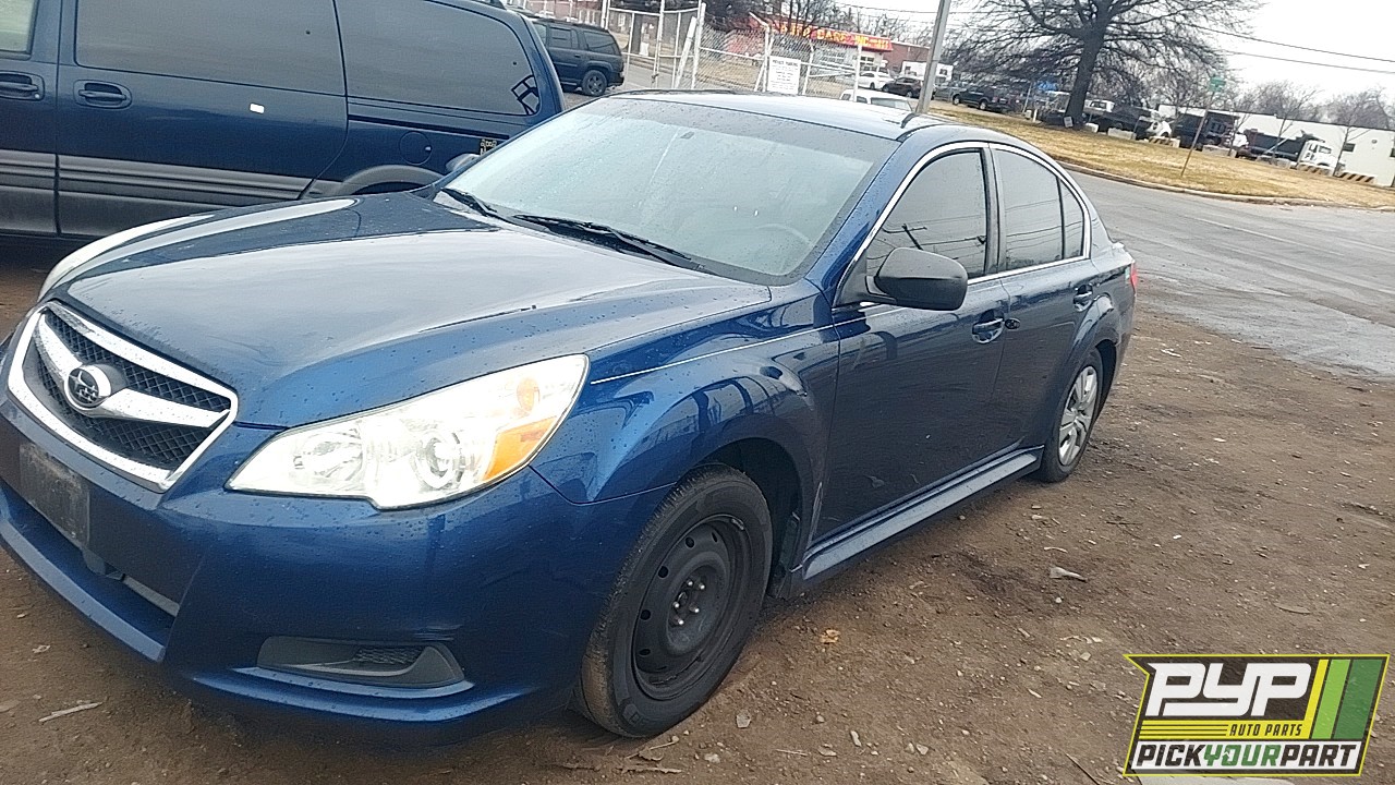2011 SUBARU LEGACY partes disponibles