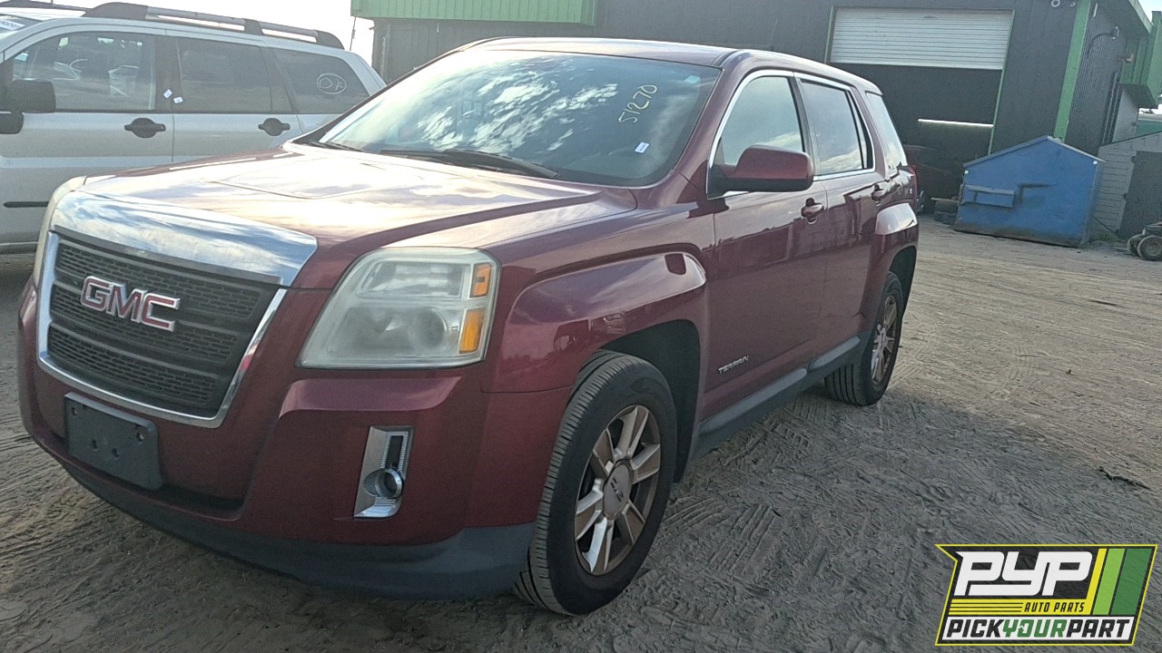 2010 GMC TERRAIN partes disponibles